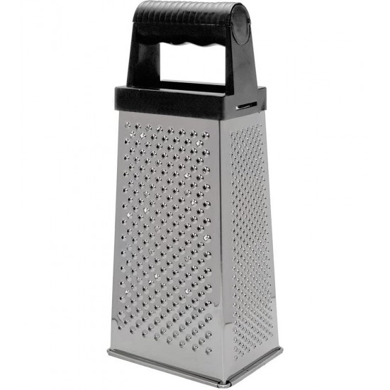 Ralador 4 Faces 22cm De Altura Quadrado Preto Aço Inox Mimo Style
